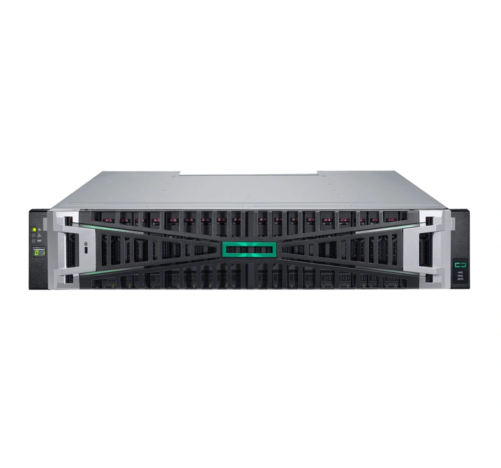 HPE P84182-B25 MSA 2070 SFF 2 x 32Gb FC 12 x 7.68TB SSD 4 x 32Gb SFP FC