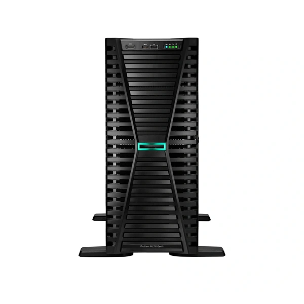 HPE P84637-425 ProLiant ML110 Gen11 5416S 2.0GHz 16c 1P 2x32GB-R 8SFF MR408i-o 2x960GB SSD 2x1000W PS EU Server