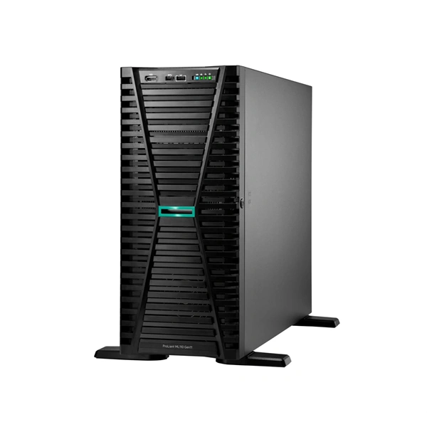 HPE P84637-425 ProLiant ML110 Gen11 5416S 2.0GHz 16c 1P 2x32GB-R 8SFF MR408i-o 2x960GB SSD 2x1000W PS EU Server