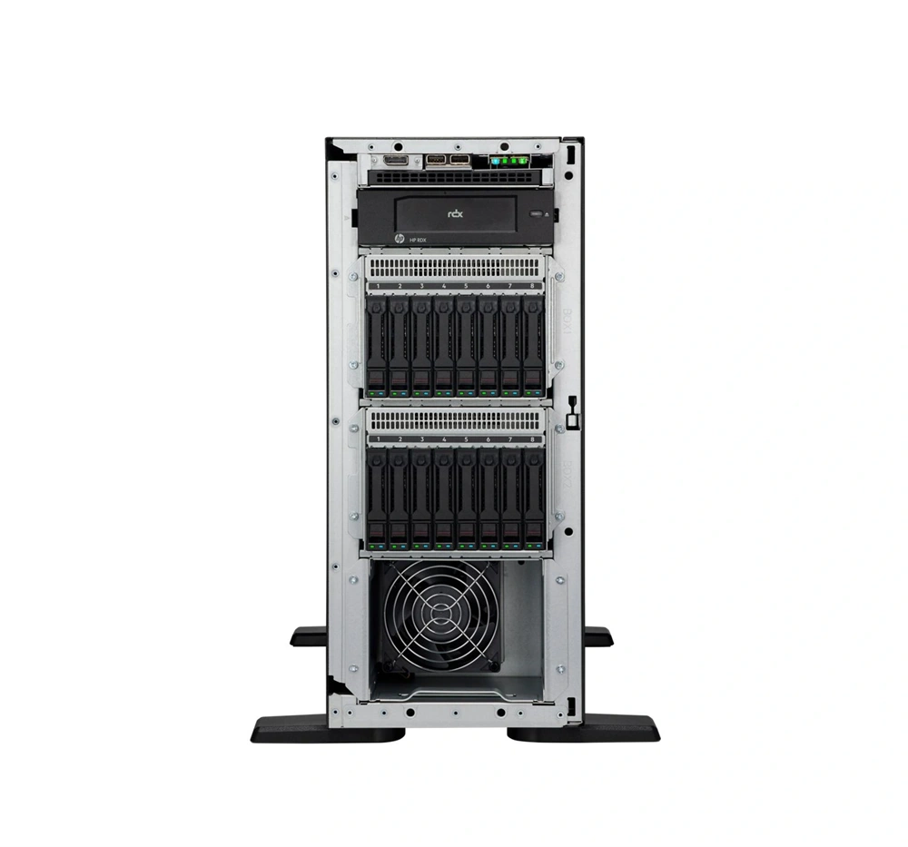 HPE P84637-425 ProLiant ML110 Gen11 5416S 2.0GHz 16c 1P 2x32GB-R 8SFF MR408i-o 2x960GB SSD 2x1000W PS EU Server