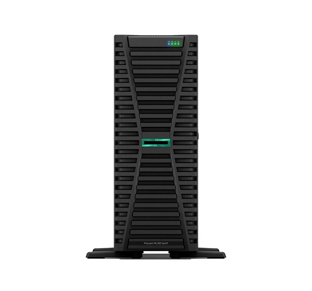 HPE P85583-425 ProLiant ML350 Gen11 4510 2.4GHz 12c 1P 2x32GB-R 8SFF NS204i-u MR408i-o 2x1000W PS EU Server