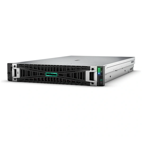 HPE P86703-425 ProLiant DL380 Gen11 4510 2.4GHz 12c 1P 2x32GB-R 8SFF 1x7.68TB NVMe SSD 2x1000W PS EU Server