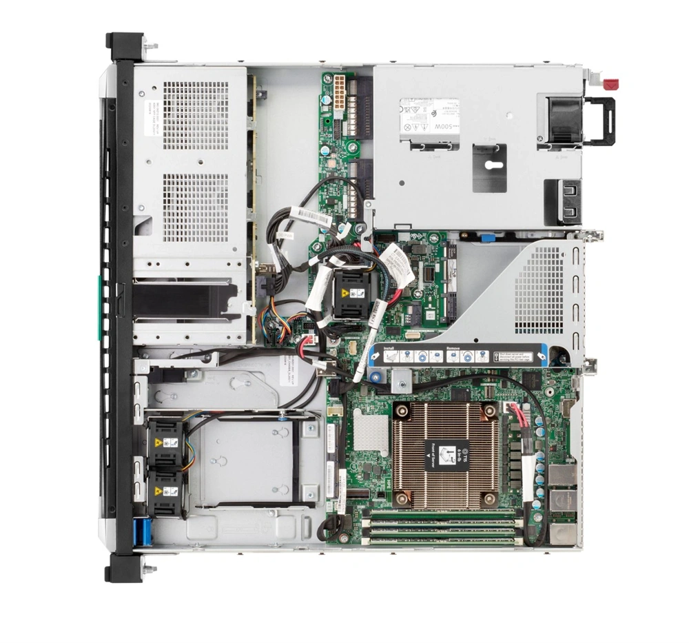 HPE P87466-425 ProLiant DL20 Gen11 6333P 3.1GHz 6c 1P 1x32GB-U 4SFF 2x480GB SSD 1x1000W PS EU Server