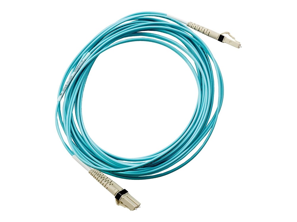 HPE QK734A Premier Flex LC/LC Multi-mode OM4 2 Fiber 5m Cable