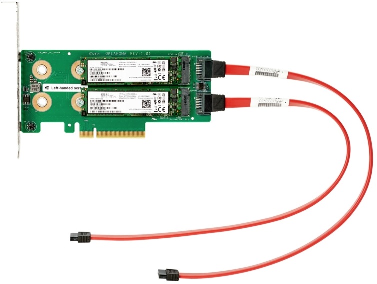 HPE 878783-B21 Universal SATA 6G AIC HHHL M.2 SSD Enablement Kit
