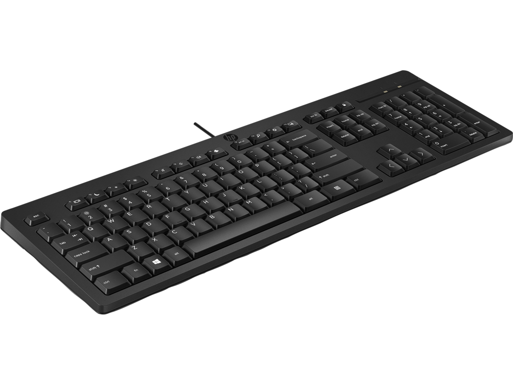 HP 125 vezetékes billentyűzet