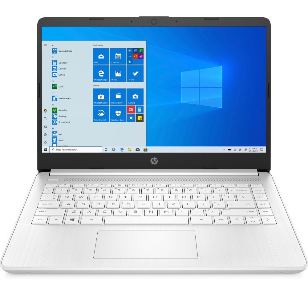 HP 14s-dq2008nh 14"FHD/Intel Core i3-1115G4/4GB/256GB/Int. VGA/Win10/fehér laptop