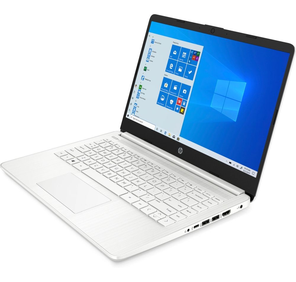HP 14s-dq2008nh 14"FHD/Intel Core i3-1115G4/4GB/256GB/Int. VGA/Win10/fehér laptop