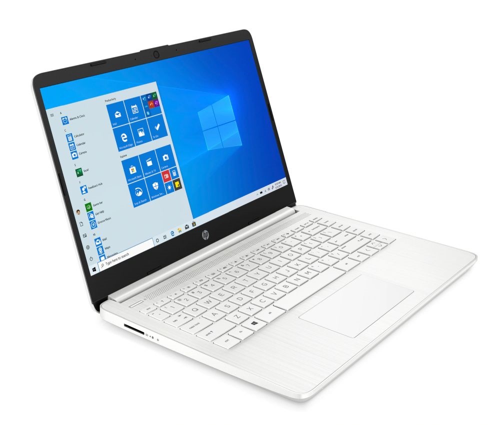 HP 14s-dq2008nh 14"FHD/Intel Core i3-1115G4/4GB/256GB/Int. VGA/Win10/fehér laptop