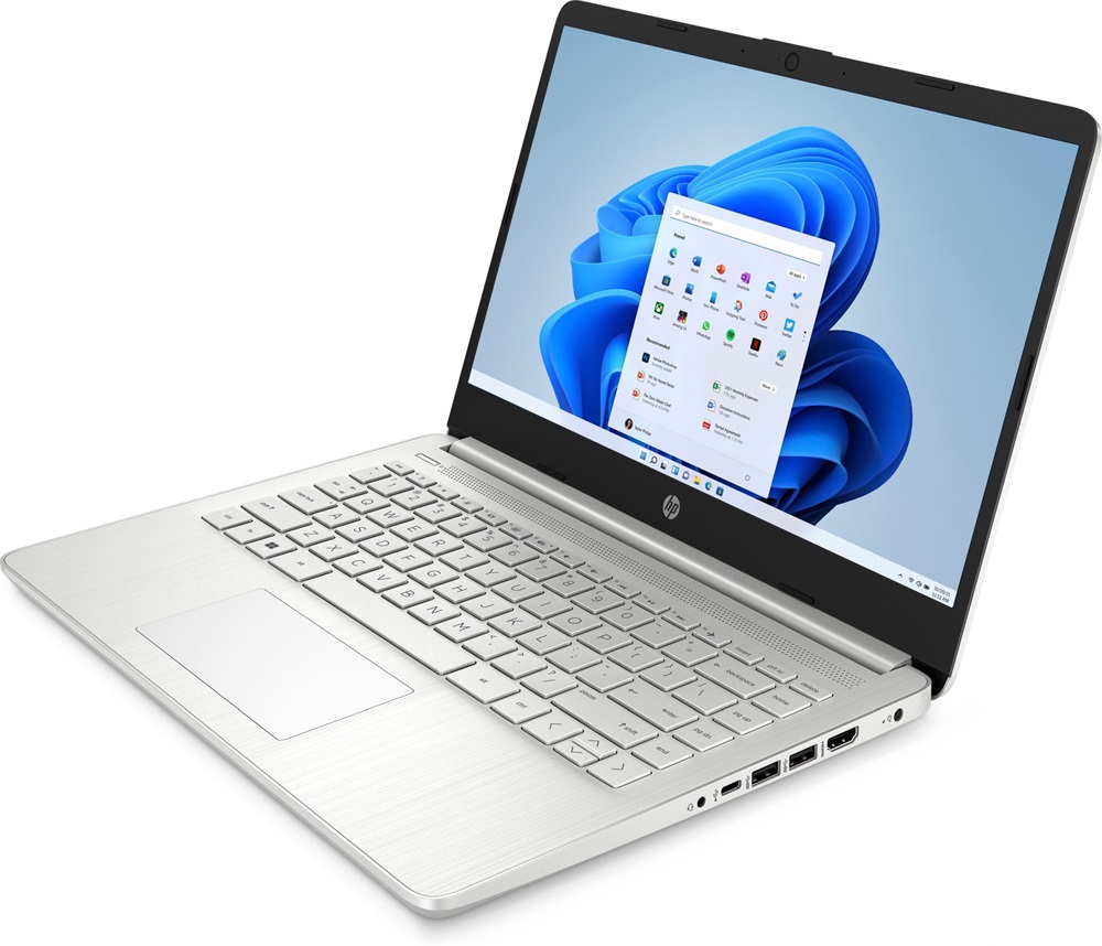 HP 14s-fq0034nh 14"FHD/AMD Ryzen 3-3250U/8GB/512GB/Int.VGA/Win11/ezüst laptop