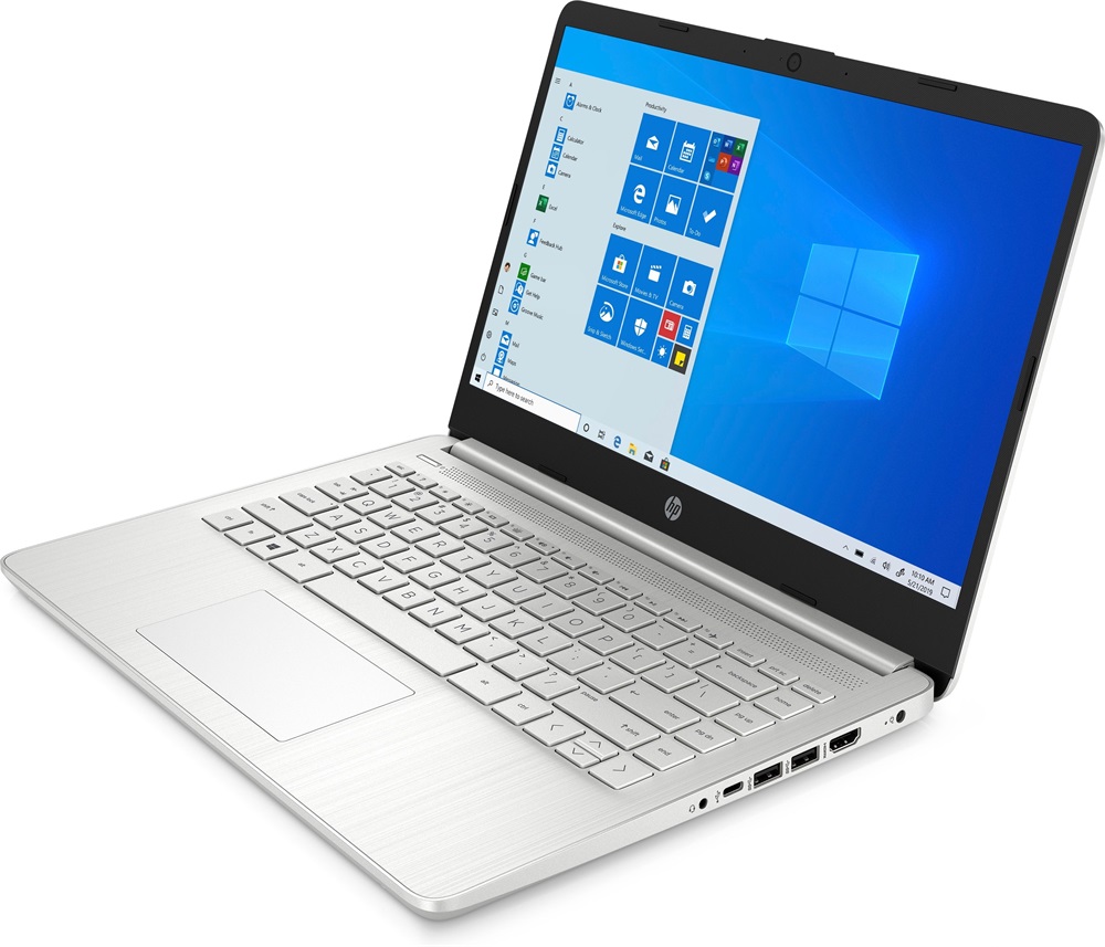 HP 14s-fq0035nh 14"FHD/AMD Ryzen 3-3250U/8GB/256GB/Int.VGA/Win10 S/ezüst laptop
