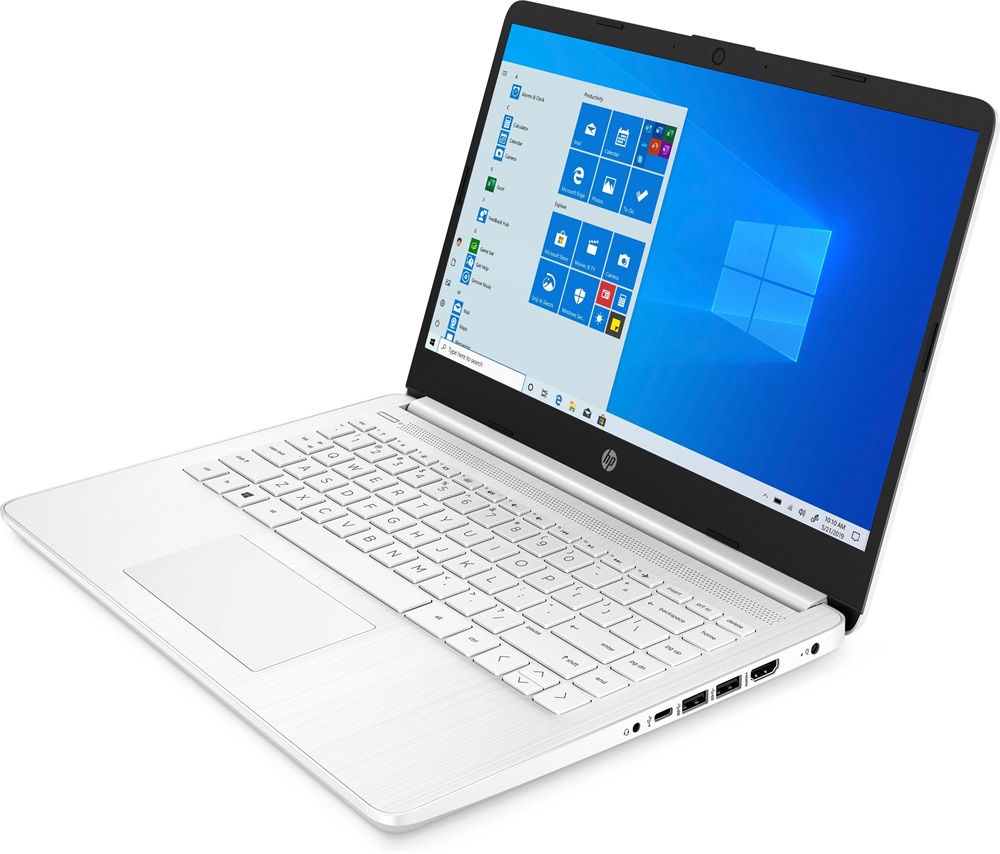 HP 14s-fq0040nh 14"FHD/AMD Ryzen 3-3250U/8GB/256GB/Int.VGA/Win10 S/fehér laptop