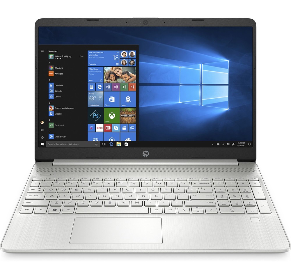 HP 15s-eq1004nh 15,6"FHD/AMD Ryzen 3-3250U/8GB/256GB/Int. VGA/Win10/ezüst laptop
