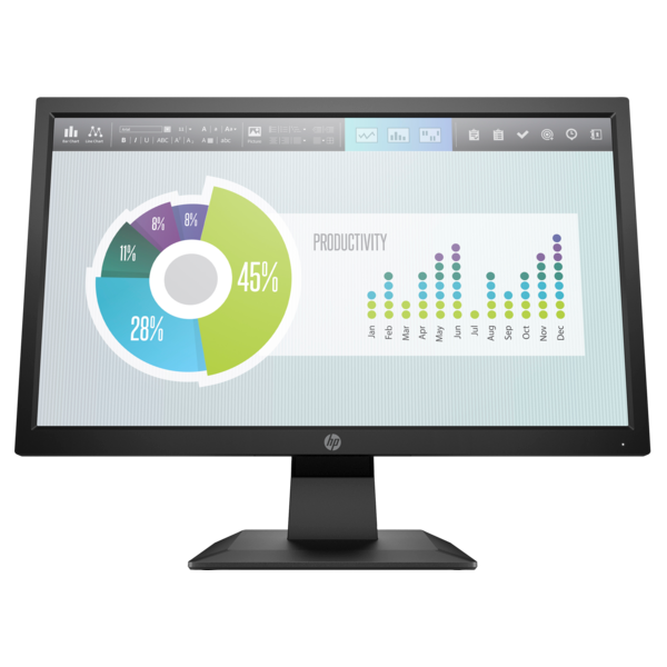 HP 19,5" P204v HD+ TN VGA/HDMI LED monitor