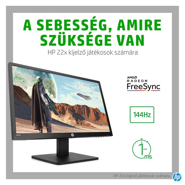 HP 21,5" 6ML40AA 22x full HD LED VGA HDMI monitor
