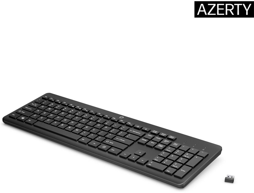 HP 230 vezeték nélküli fekete billentyűzet