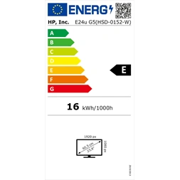HP 23,8" EliteDisplay E24u G5 FHD IPS HDMI/DP/USB-C fekete monitor