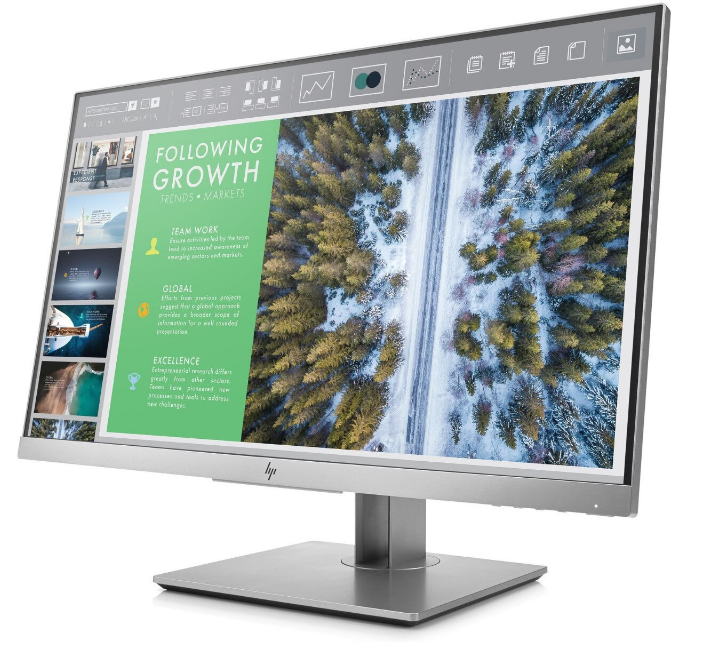 HP 23,8" EliteDisplay E243 FHD IPS VGA/HDMI/DP/USB ezüst monitor (Használt A)
