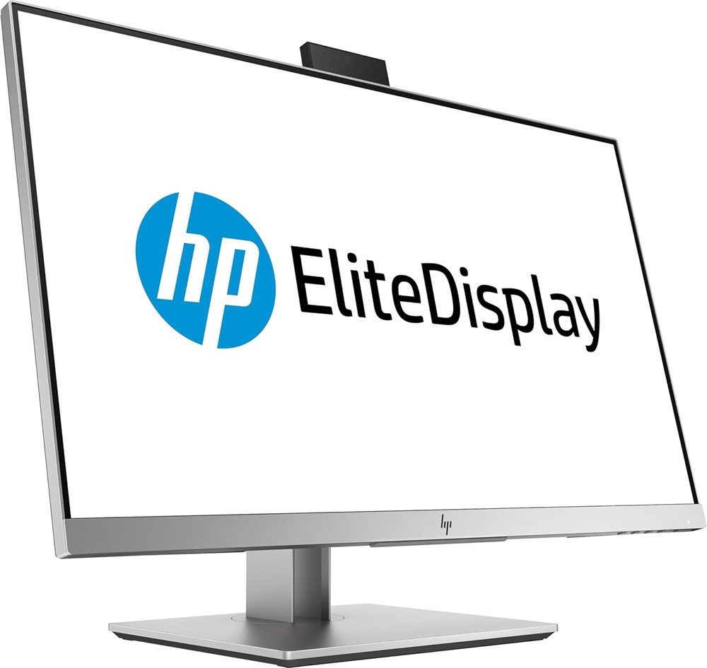 HP 23,8" EliteDisplay E243d FHD IPS USB-C/HDMI/DP/VGA/WEBCAM/USB ezüst monitor (Használt A)