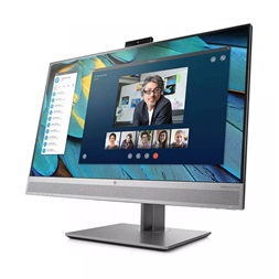 HP 23,8" EliteDisplay E243m FHD IPS VGA/HDMI/DP/USB/WEBCAM/hangszóró ezüst monitor (Használt A)