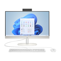 HP 24-cr1002nn 23,8"FHD/Core Ultra 5 125U/8GB/512GB/FreeDOS/fehér All-in-One asztali számítógép