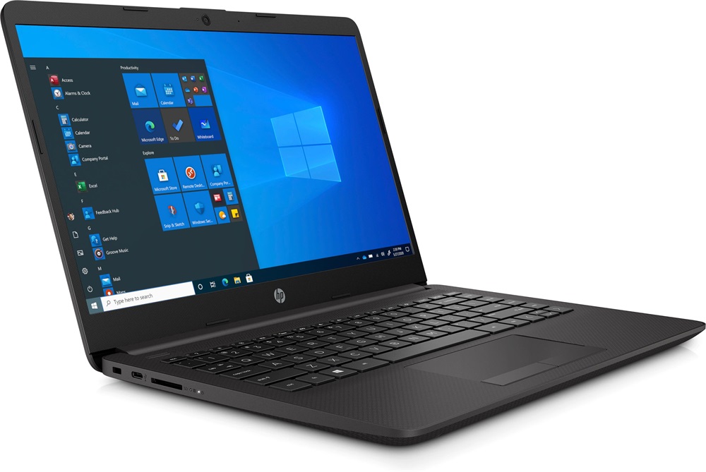 HP 240 G8 14"/Intel Core i3-1005G1/4GB/256GB/Int.VGA/Win10/fekete laptop