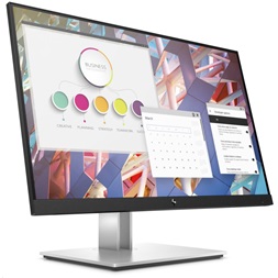 HP 24" E24 G4 FHD IPS VGA/HDMI/DP/USB fekete monitor (Használt A)