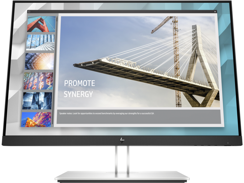 HP 24" E24i G4 WUXGA IPS VGA/HDMI/DP/USB fekete monitor (Használt A)