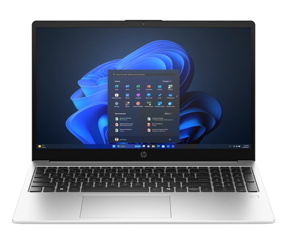 HP 250R G10 15,6"FHD/Intel Core 3-100U/8GB/512GB/Win11/ezüst laptop