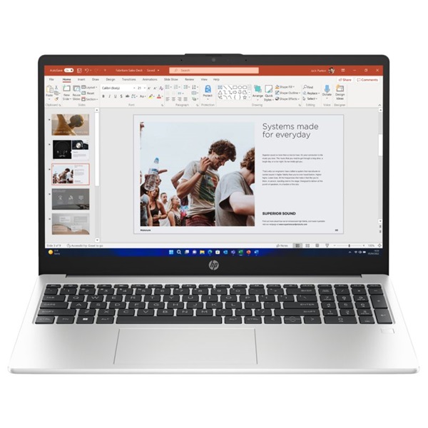 HP 250 G10 15,6"FHD/Intel Core i5-1334U/16GB/512GB/Int.VGA/Win11/ezüst laptop