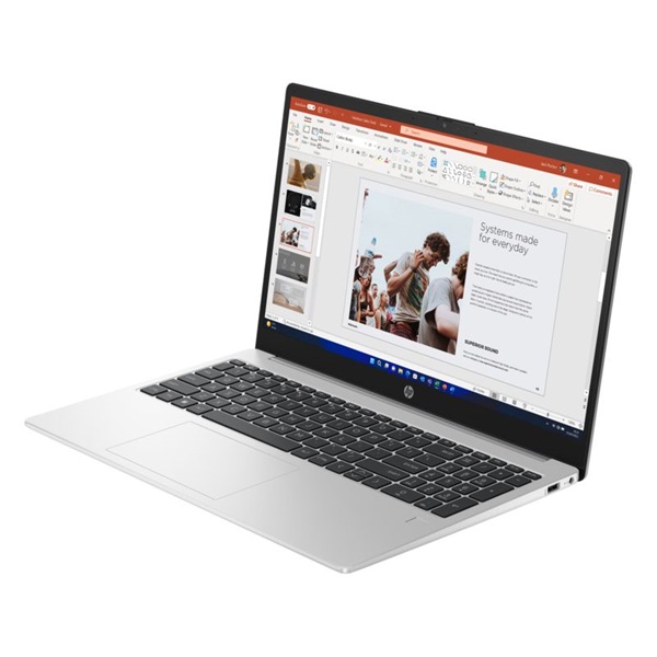 HP 250 G10 15,6"FHD/Intel Core i5-1334U/16GB/512GB/Int.VGA/Win11/ezüst laptop