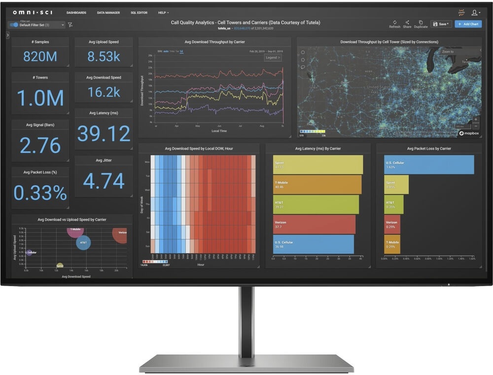HP 27" 1C4Z7AA Z27q G3 QHD IPS HDMI/DP monitor