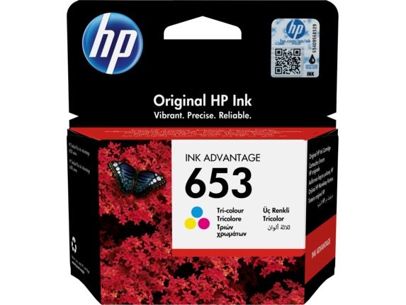 HP 3YM74AE (653) háromszínű tintapatron