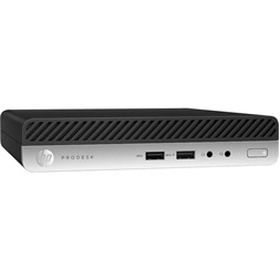 HP ProDesk 400 G4 Micro/i5-8500T/16GB/256GB SSD/Win Pro COA fekete asztali számítógép (Használt A)