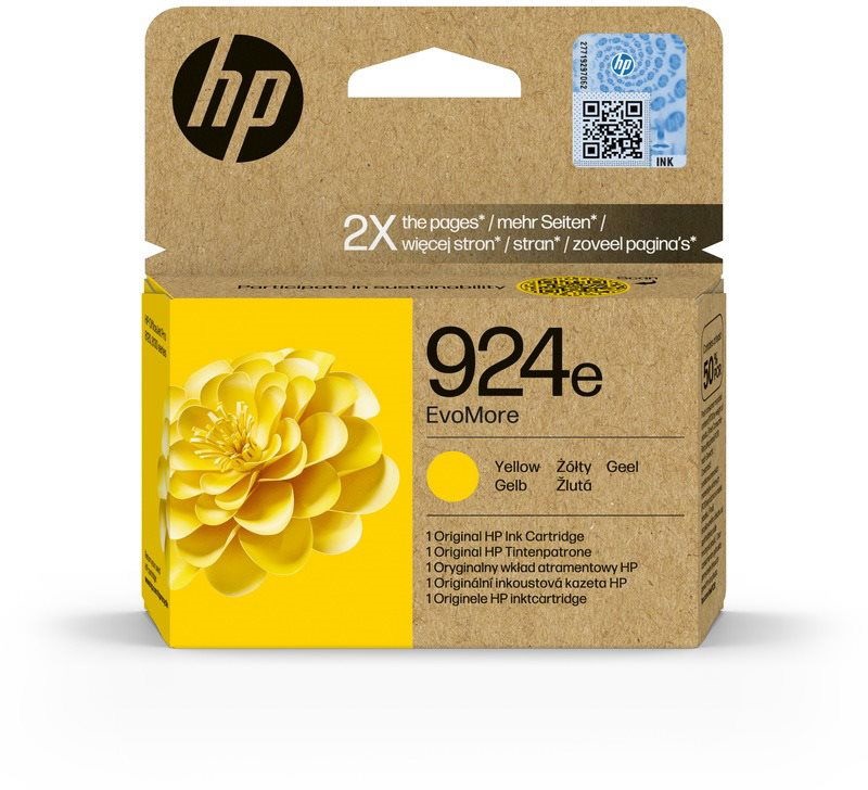 HP 4K0U9NE sárga tintapatron