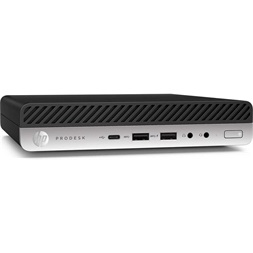 HP ProDesk 600 G5 Micro/i5-9500T/16GB/256GB SSD/Win Pro COA fekete asztali számítógép (Használt A)