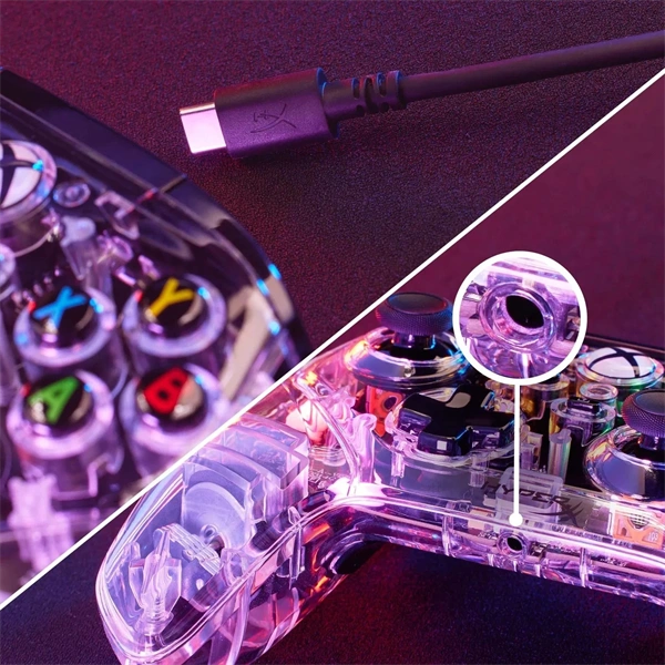 HP 7D6H2AA HyperX Clutch Gladiate PS5/Xbox One/Xbox Series vezetékes RGB kontroller