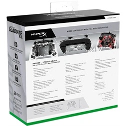 HP 7D6H2AA HyperX Clutch Gladiate PS5/Xbox One/Xbox Series vezetékes RGB kontroller