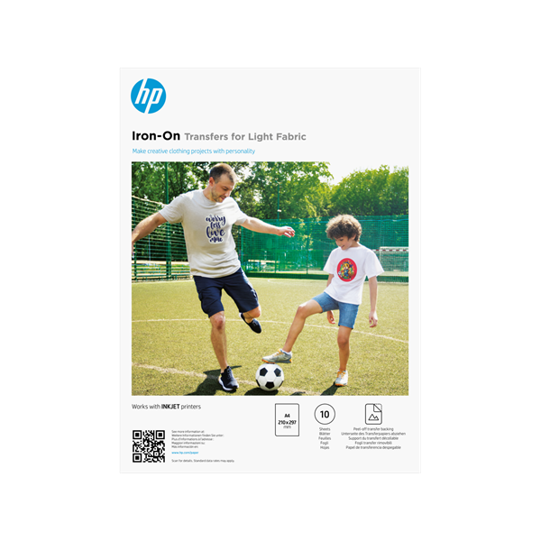 HP A/4 világos anyagokhoz rávasalható matricák