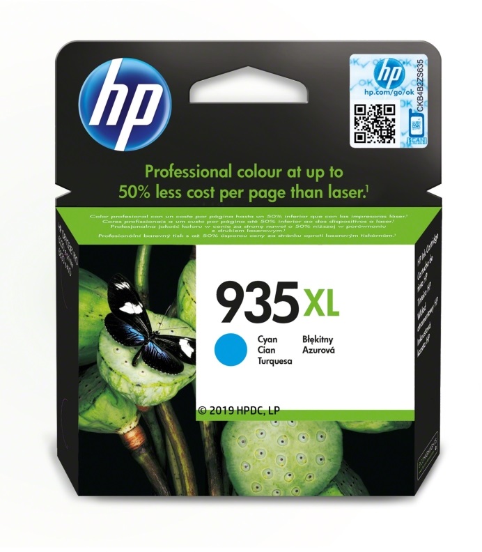 HP C2P24AE (935XL) cián nagykapacítású tintapatron