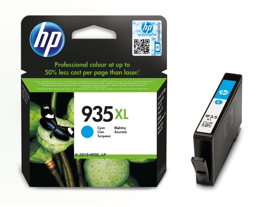 HP C2P24AE (935XL) cián nagykapacítású tintapatron
