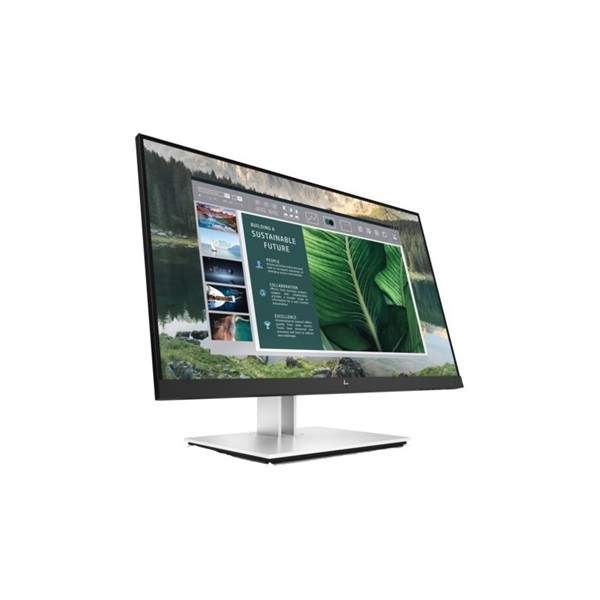 HP 23,8" E24u G4 FHD IPS HDMI/DP/USB fekete-ezüst monitor