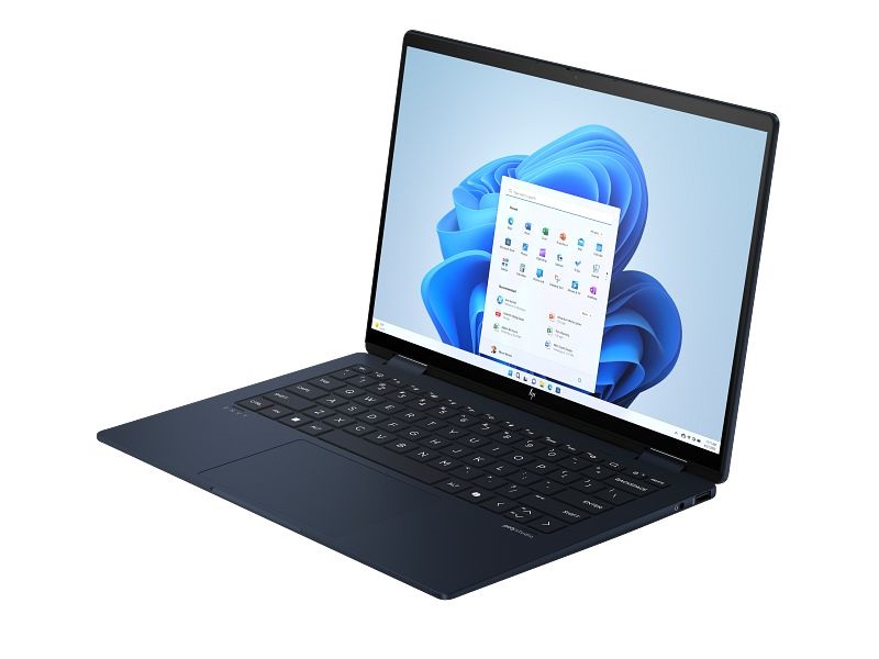 HP ENVY x360 14-fc0004nh 14"2.8K/Intel Core Ultra 7 155U/32GB/1TB/Int.VGA/Win11/kék laptop