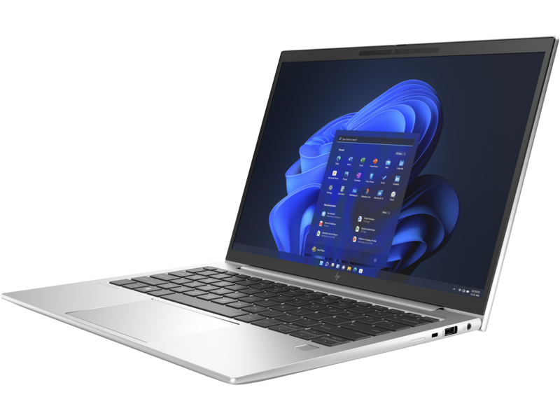 HP EliteBook 830 G9 13,3"WUXGA/Intel Core i5-1235U/8GB/256GB/Int.VGA/Win10 Pro/ezüst laptop