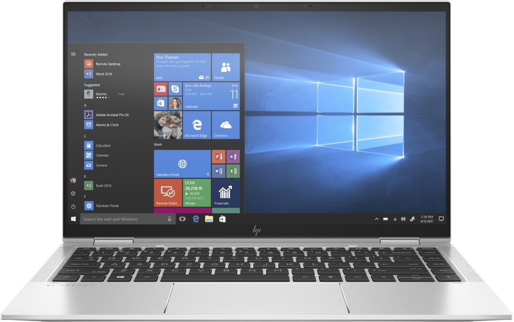 HP EliteBook x360 G7 1040 14"FHD/Intel Core i5-10310U/16GB/256GB/Int.VGA/Win10 Pro/ezüst laptop