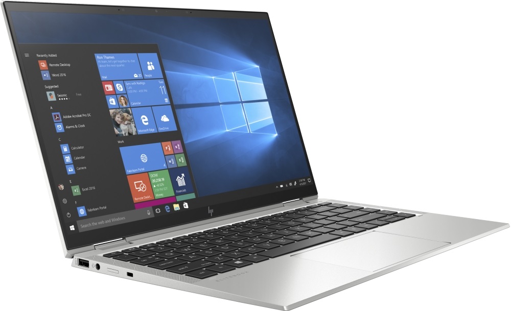 HP EliteBook x360 G7 1040 14"FHD/Intel Core i5-10310U/16GB/256GB/Int.VGA/Win10 Pro/ezüst laptop