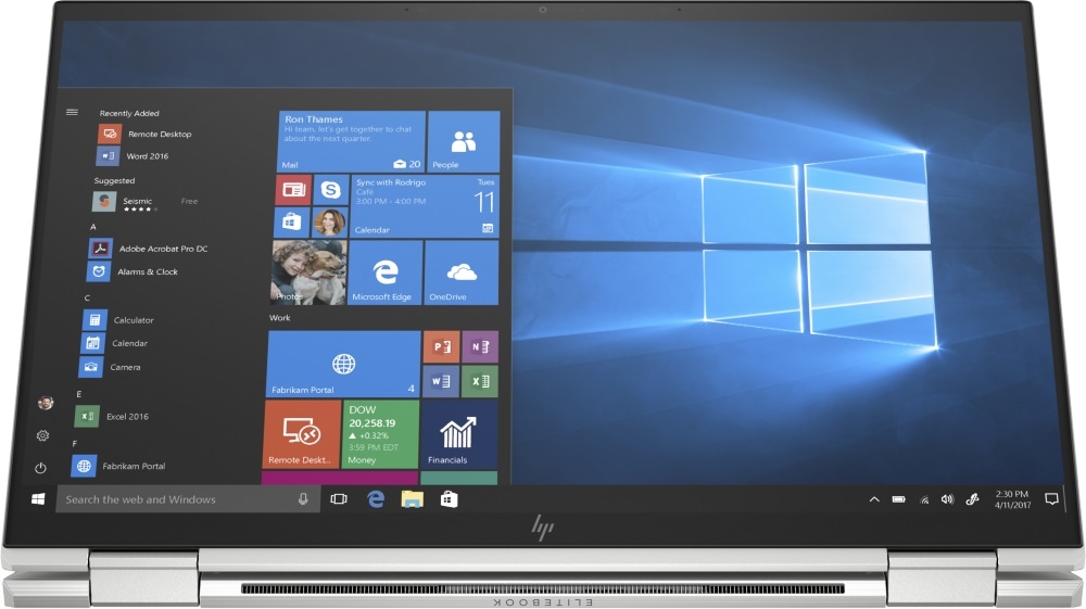 HP EliteBook x360 G7 1040 14"FHD/Intel Core i5-10310U/16GB/256GB/Int.VGA/Win10 Pro/ezüst laptop