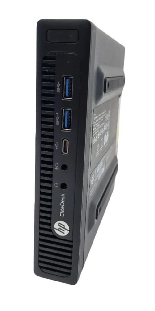 HP EliteDesk 800 G2 Micro/i7-6th/8GB/256GB/Win Pro COA/fekete asztali számítógép (Használt A+)