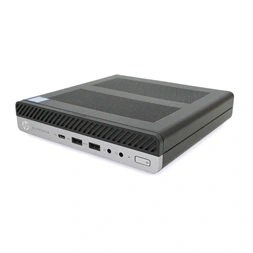 HP EliteDesk 800 G3 Micro/i5-6th/8GB/256GB SSD/Win Pro COA/fekete asztali számítógép (Használt A+)