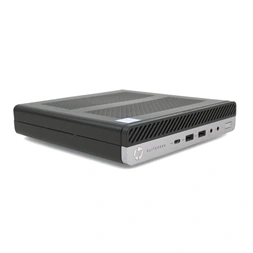 HP EliteDesk 800 G3 Micro/i5-7th/8GB/256GB/Win Pro COA/fekete asztali számítógép (Használt A+)